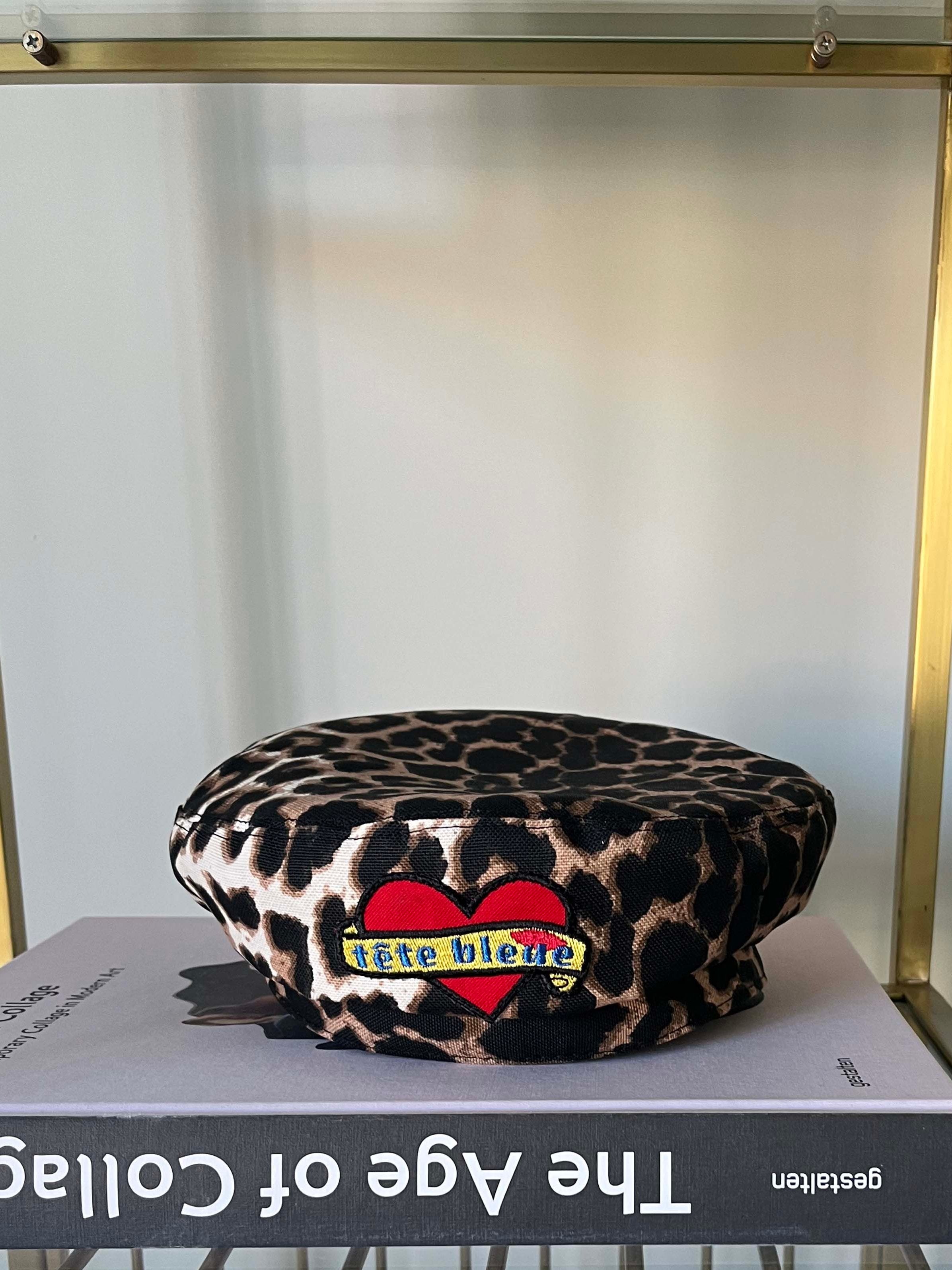 Coeur French Beret | Leopard