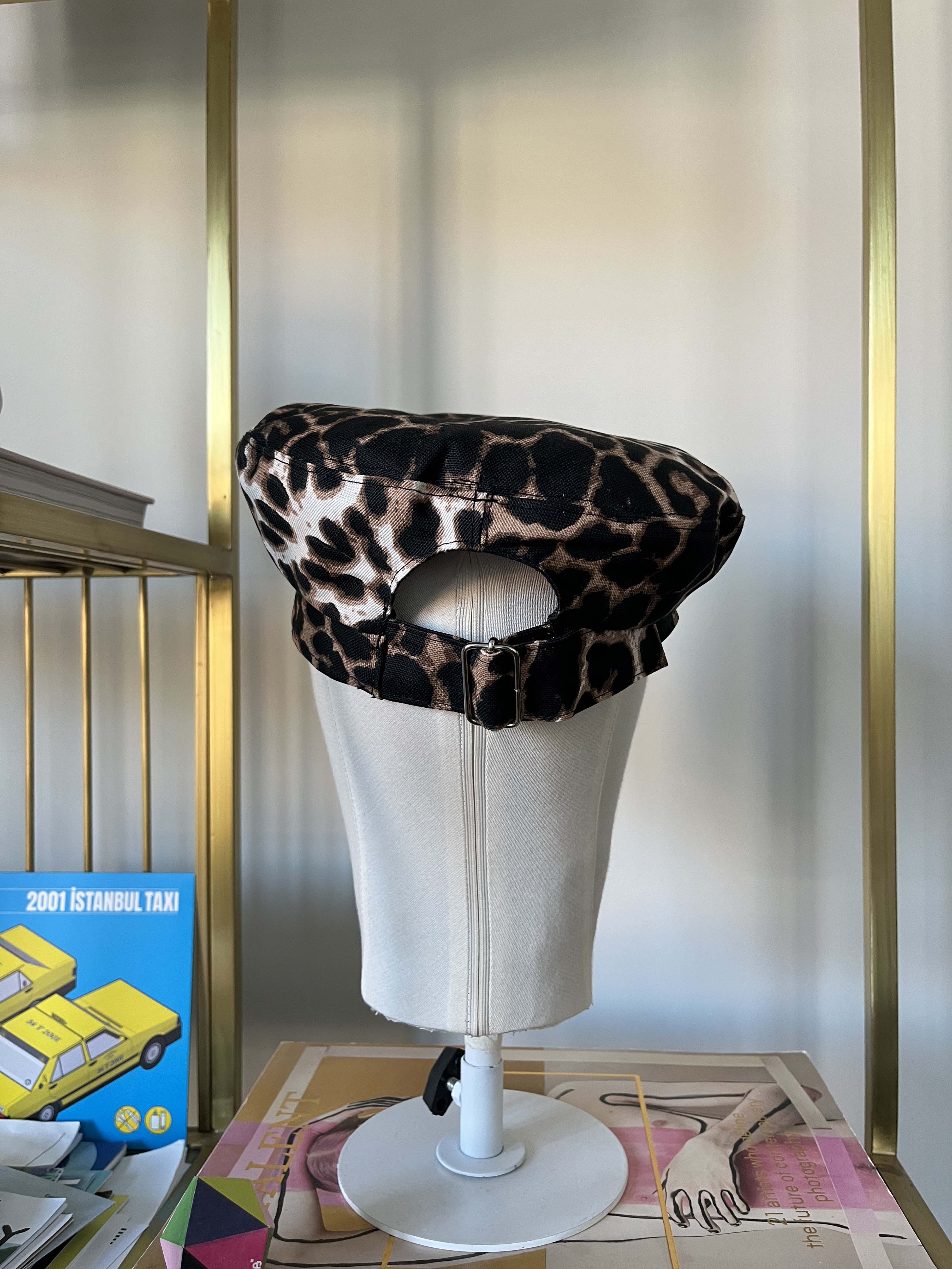 Coeur French Beret | Leopard