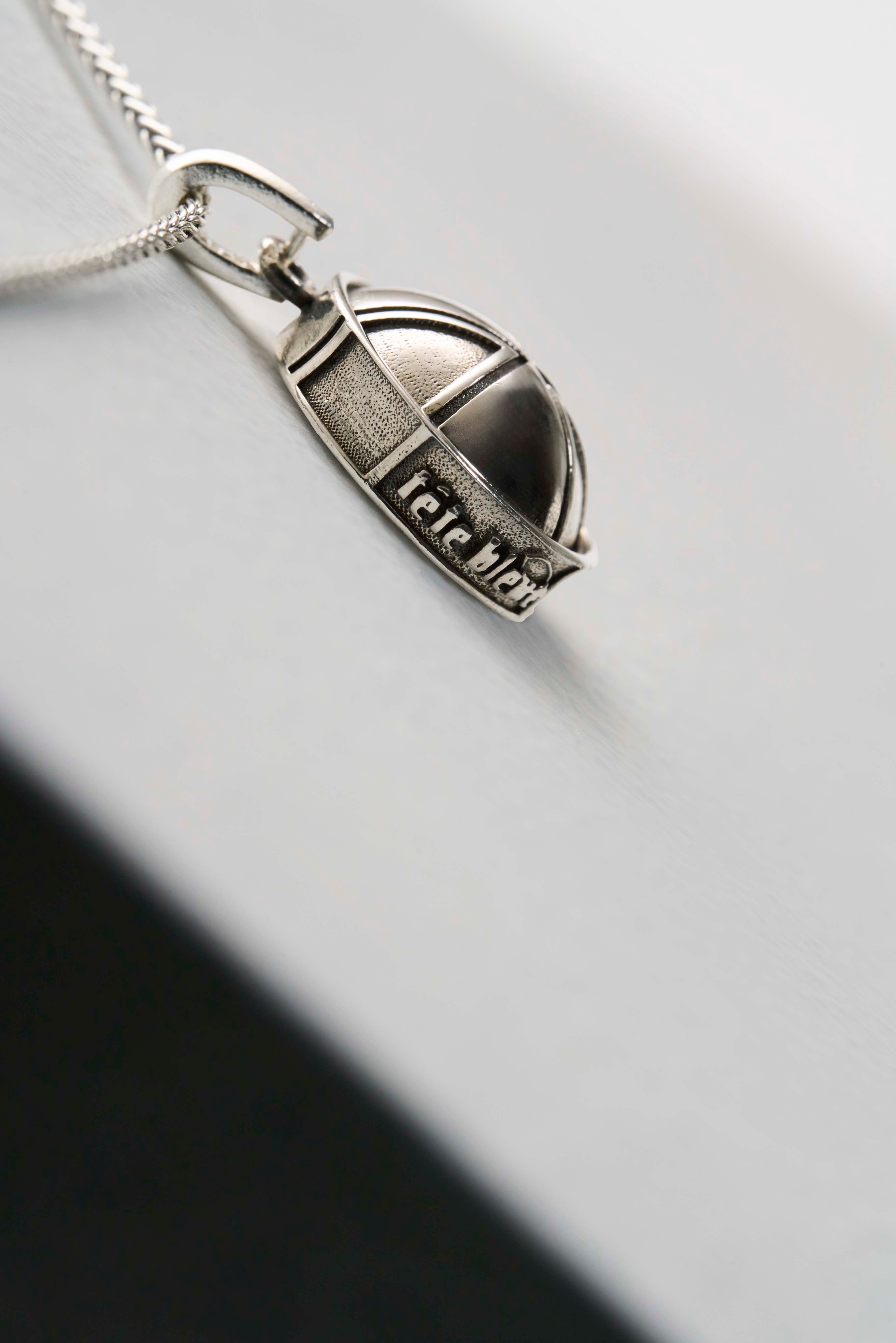 Yvette Sailor Hat Charm Necklace | Silver