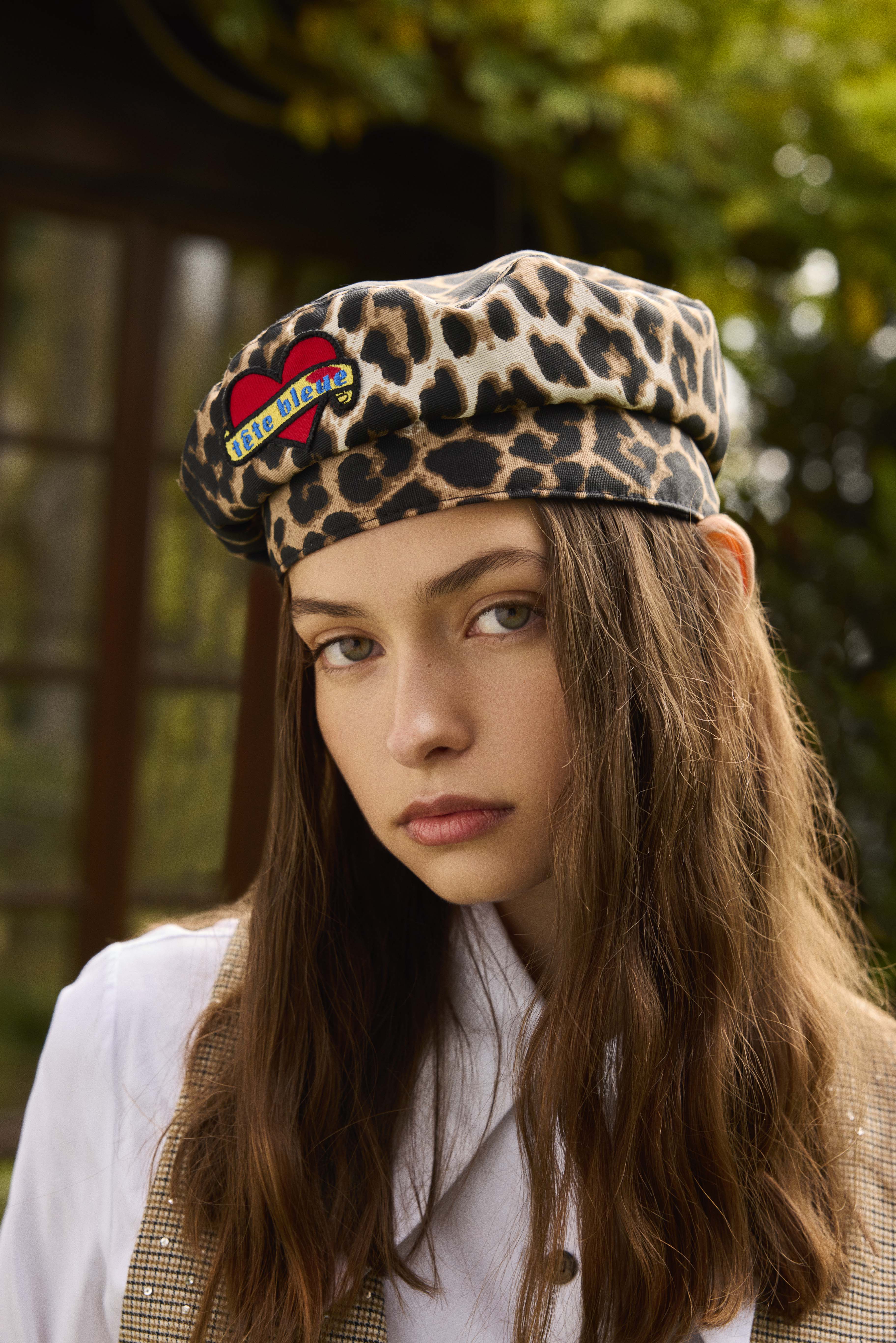 Coeur French Beret | Leopard